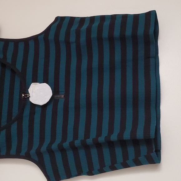 *NWT* Killstar's Green and Black Possessed Rib Vest - Picture 3 of 16